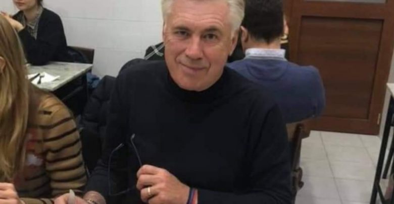 La Napoli di Mister Ancelotti, ecco dov’era a cena