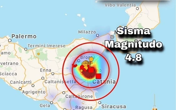 Terremoto a Catania, 600 gli sfollati. Sciame sismico in corso