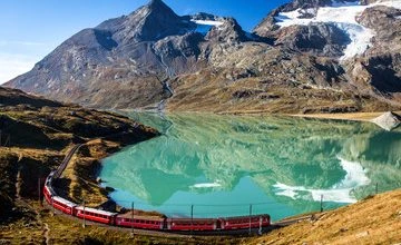 Photo of Il treno più bello d’Europa è anche il più lento. Il Glacier Express