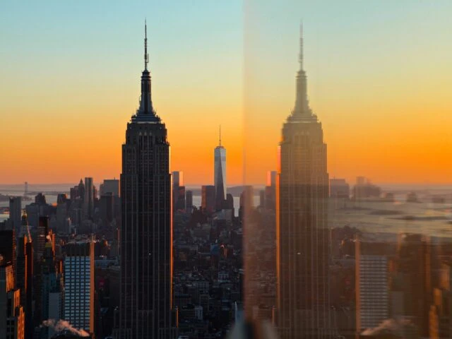 Un incendio è in corso all'Empire State Building di New York