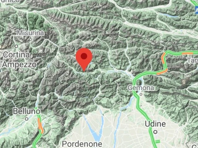 Paura sulle Dolomiti, Terremoto 3.7 con epicentro a Forni di Sotto